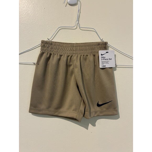 NWT Nike Brown Athletic Shorts - 18M - Picture 1 of 2
